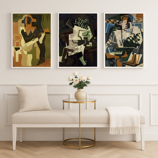 Cubist Harmony Gallery Walls