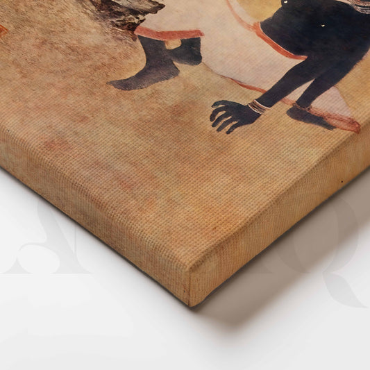 Seated Woman in Traditional Attire – Abanindranath Tagore
