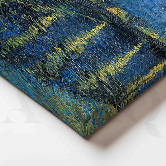 Starry Night Waterfront Gallery Wall Artwork Set of 2