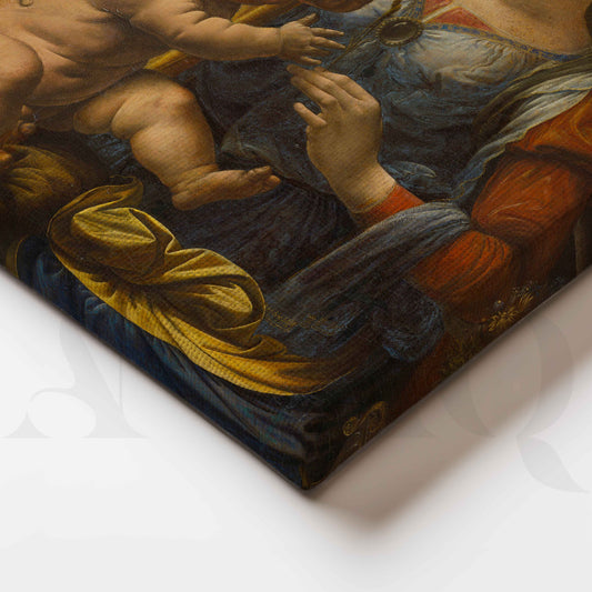 Madonna of the Carnation Canvas Artwork