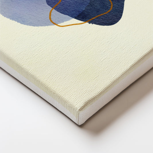 Minimalist Composition of Soft Shapes in Subtle Harmony