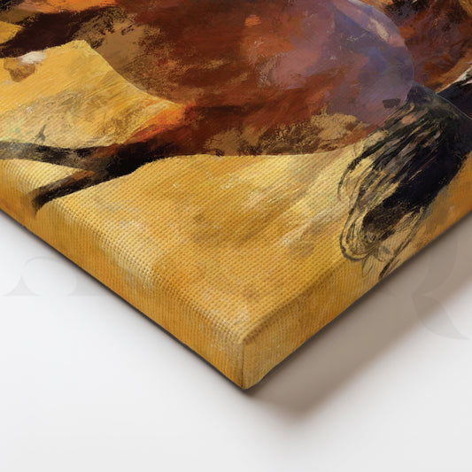 Chasing the Horizon Canvas Wall Painting