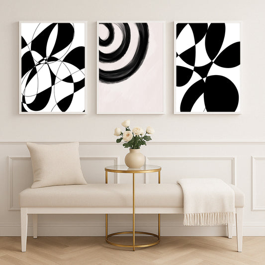 Black & White Rhythm Gallery Walls