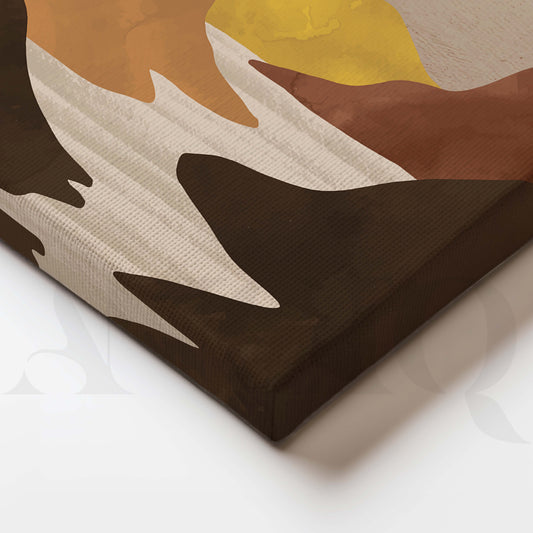 Warm Desert Landscape Gallery Wall Artwork Set of 3