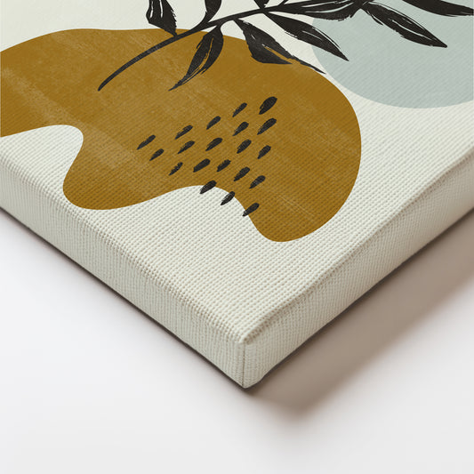 Organic Shapes and Natural Elements Boho Art