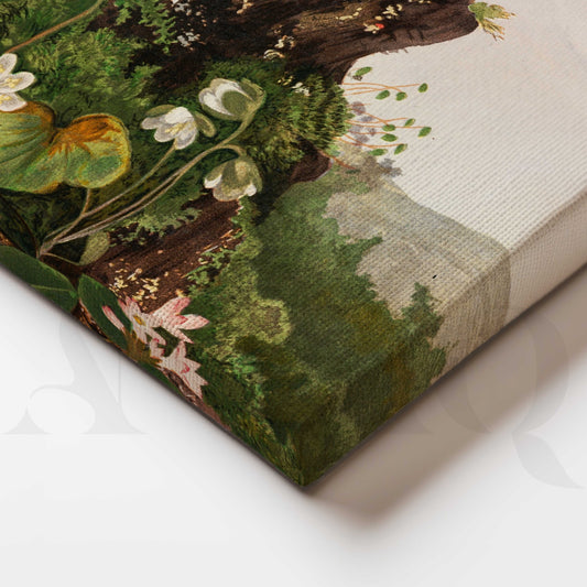 Botanical Landscape Canvas Artwork