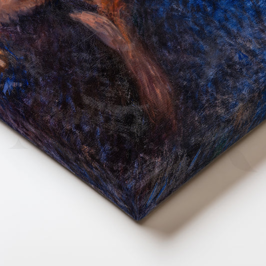 Vampire (Edvard Munch) Canvas Painting for Modern Eclectic Interiors