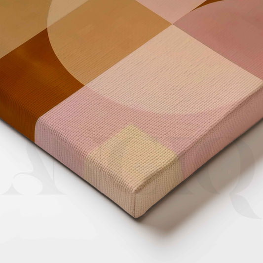 Soft Pastel Geometric Gallery Wall Artwork Set of 3