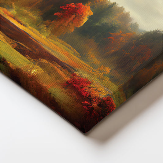 Harmony of Seasons Canvas Wall Painting