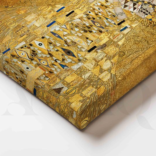 Gustav Klimt Golden Lady Portrait Canvas Artwork