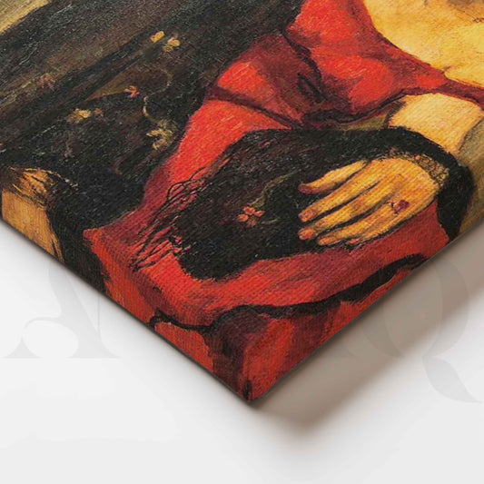 Spanish Girl by Amrita Sher-Gil Canvas Artwork