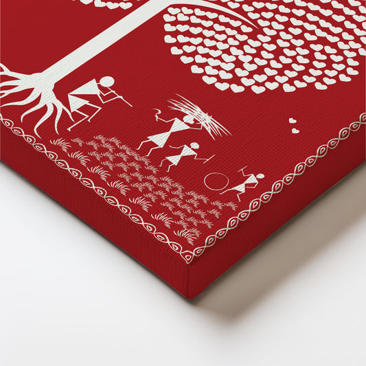 Harmony in Tradition Canvas Wall Painting