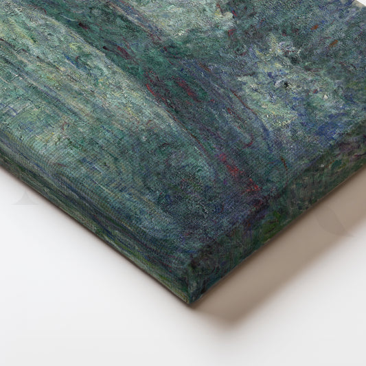 Water Garden Bridge, Giverny (Monet) Canvas Painting for Living Room