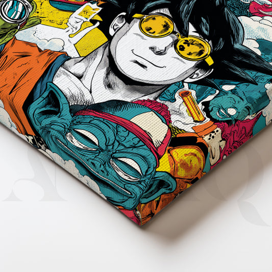 Pop Culture Chaos Gallery Wall – Set of 3 Artworks