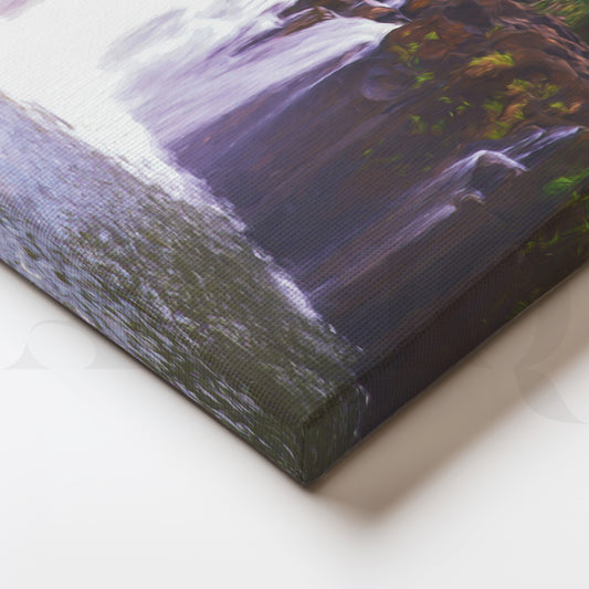 Enchanting Waters Canvas Wall Painting