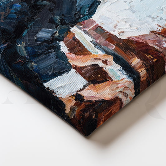The Pianist's Rhapsody Canvas Wall Painting