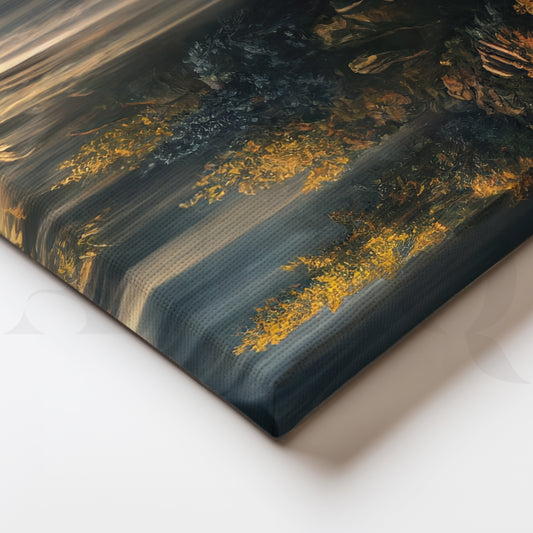 Invigorating Escape Canvas Wall Painting