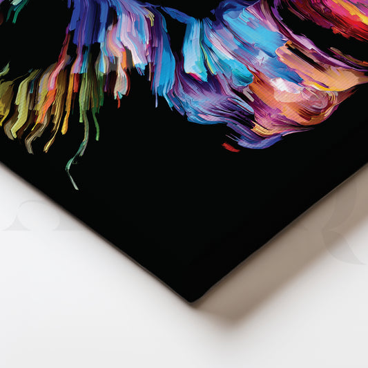 Ephemeral Odyssey Canvas Wall Painting