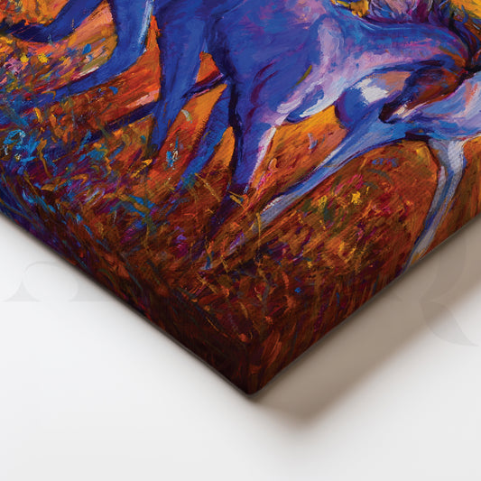 Dreamlike Gallop Canvas Wall Painting
