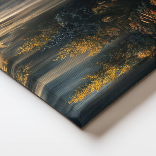 Invigorating Escape Canvas Wall Painting