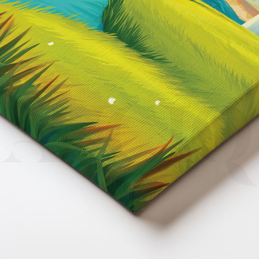 Countryside Love Canvas Wall Painting