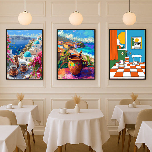 Sunny Coffee Escape Gallery Walls