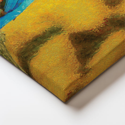 Regal Pose Canvas Wall Painting