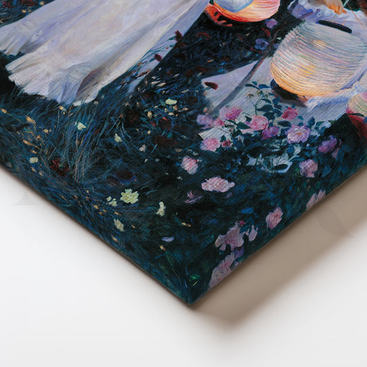 Carnation, Lily, Lily, Rose Canvas Painting for Living Room