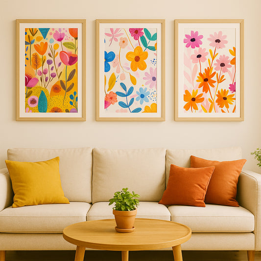 Floral Elegance Gallery Walls