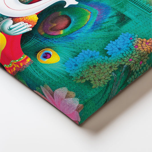 Ganesha, the Remover of Obstacles Canvas Wall Painting