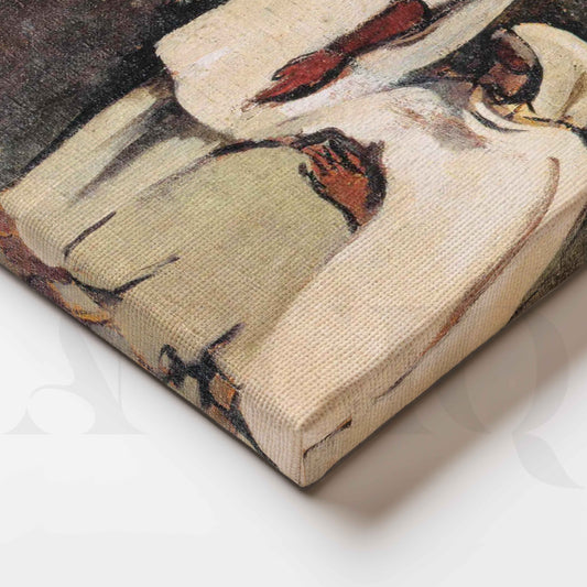 Two Women by Amrita Sher-Gil Canvas Artwork