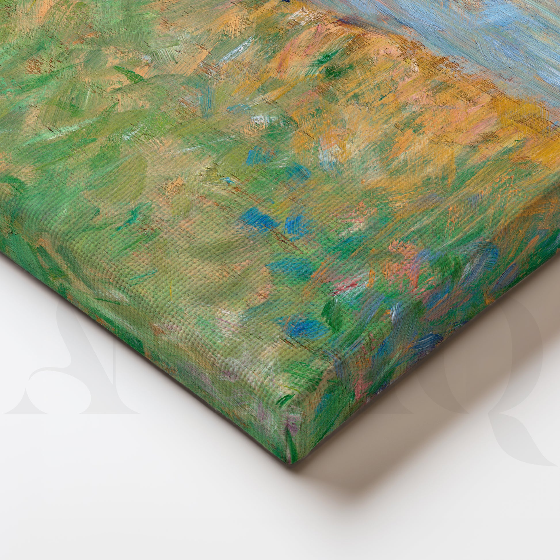 Countryside Meadow Canvas Artwork for Living Room