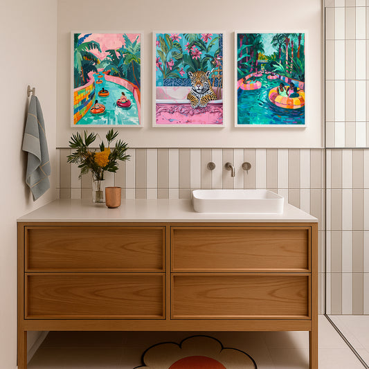 Tropical Chill Escape Gallery Walls
