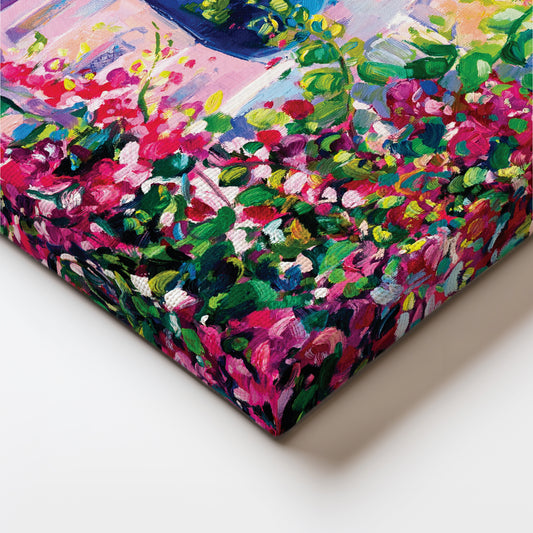 City Vista with a Seaside Touch Canvas Wall Painting