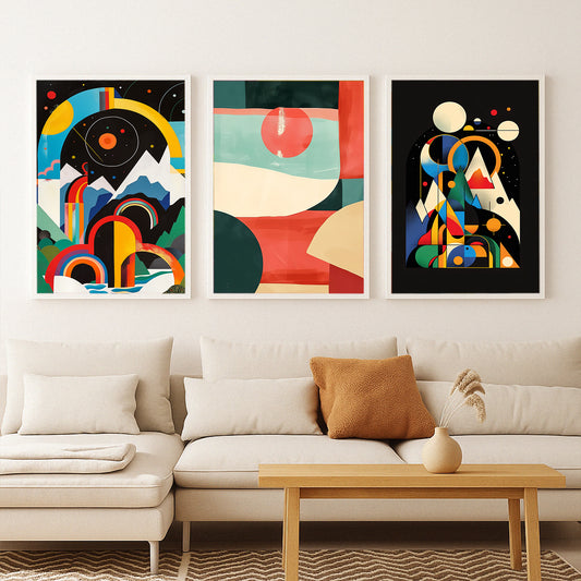 Cosmic Shapes Gallery Walls