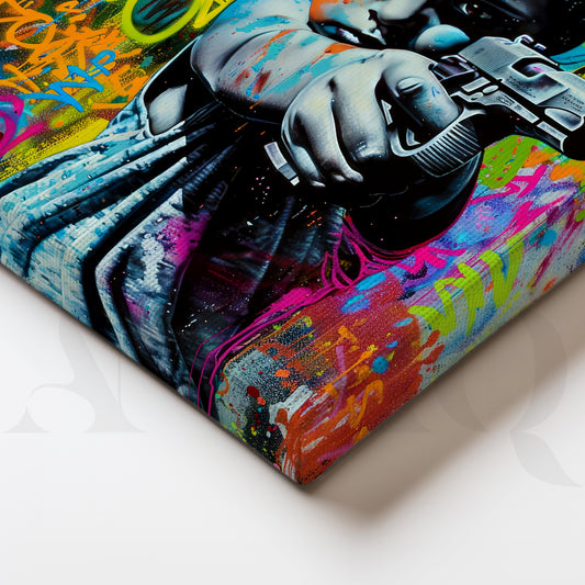 Street Vision Pop Art Gallery Wall – Set of 3 Artworks