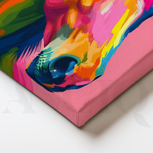 Neon Safari Royals Gallery Wall – Set of 3 Artworks