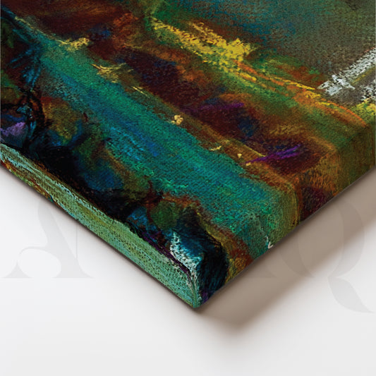 Guiding Light by the Shore Canvas Wall Painting