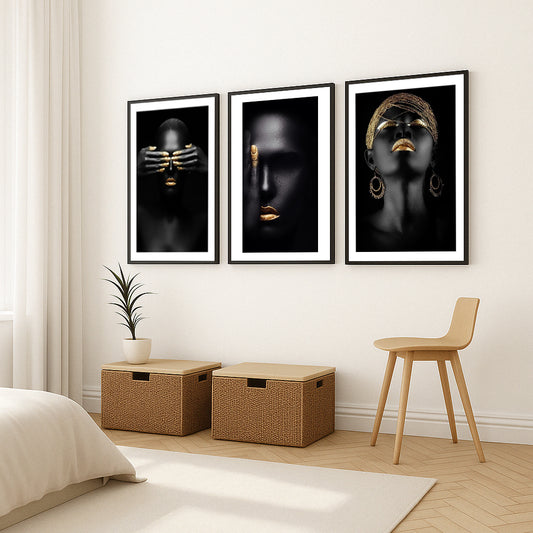 Majestic Silhouette Gold Gallery Walls