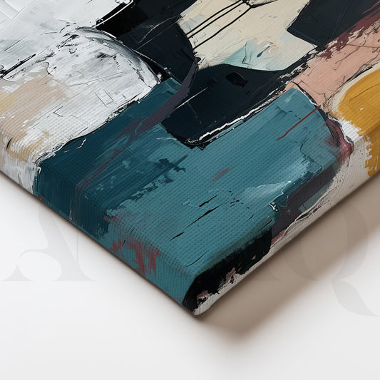 Contemporary Serenity Abstract Gallery Wall – Set of 3 Modern Artworks - 18 x 24 Inches for Living Room
