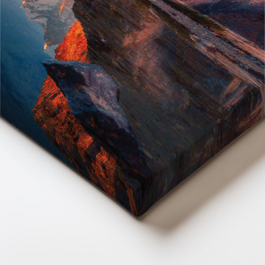 Majestic Dawn Canvas Wall Painting