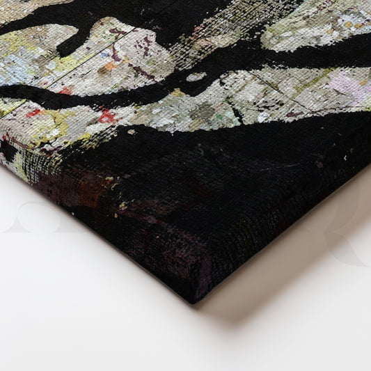 Unveiling Emotions Canvas Wall Painting