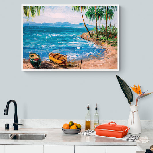 Paradise Cove Canvas Wall Painting