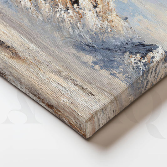 Snowy Mountain Landscape Gallery Walls Set of 2