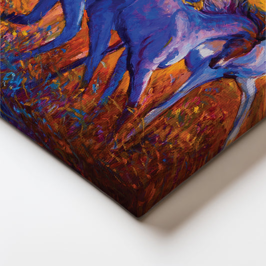 Dreamlike Gallop Canvas Wall Painting