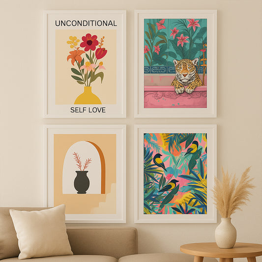 Tropical Soulful Vibes Gallery Walls