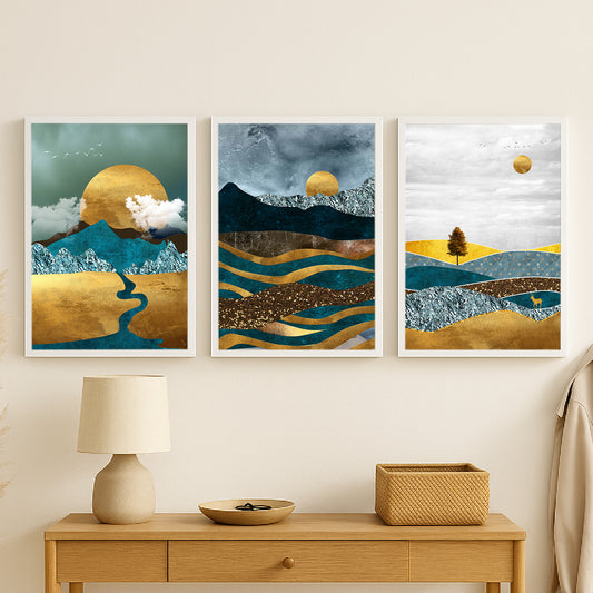 Golden Horizon Dreams Gallery Walls
