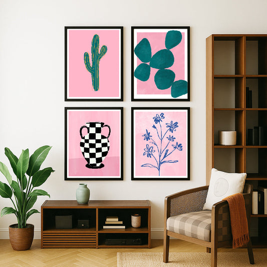 Chic Botanicals Wall Poster Set