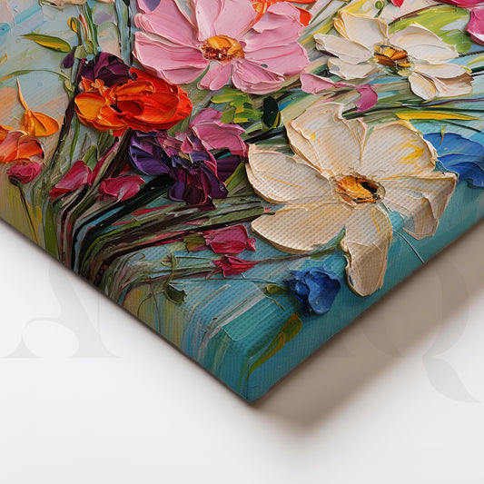 Spring Garden Symphony Gallery Wall – Set of 3 Artworks