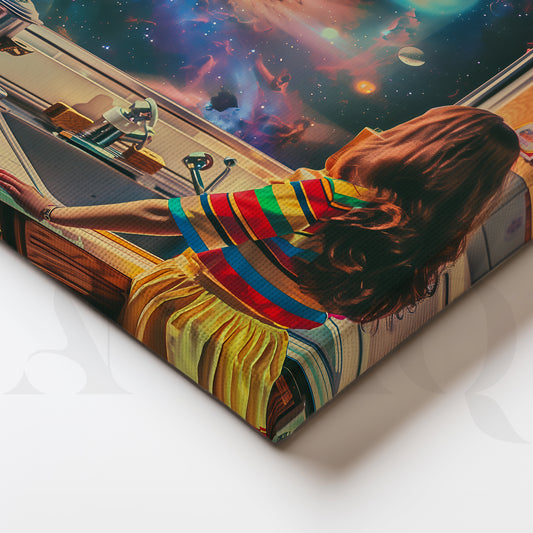 Galactic Dreamscape Gallery Wall – Set of 3 Artworks